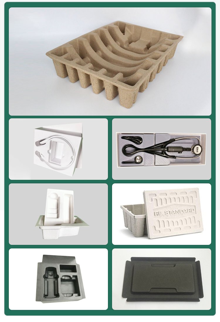 吹風機濕壓紙漿模塑 定制電器環(huán)保內(nèi)襯紙托的創(chuàng)新與應(yīng)用